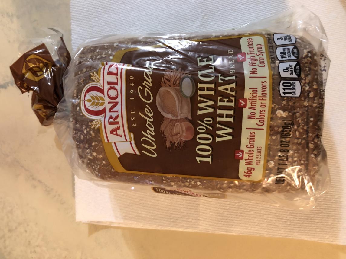 Whole Wheat Sandwich Bread